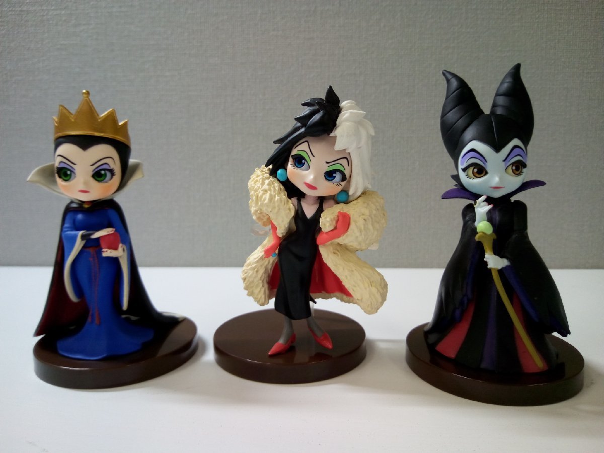 ディズニー ヴィランズ フィギュア3体セット