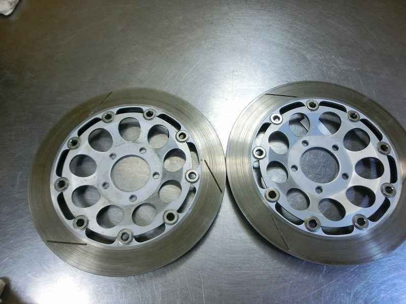 スズキ 310mm（左右） ブレーキローター外径 ウェイブ フロント ブレーキ ディスク フローティング ZZR1400
