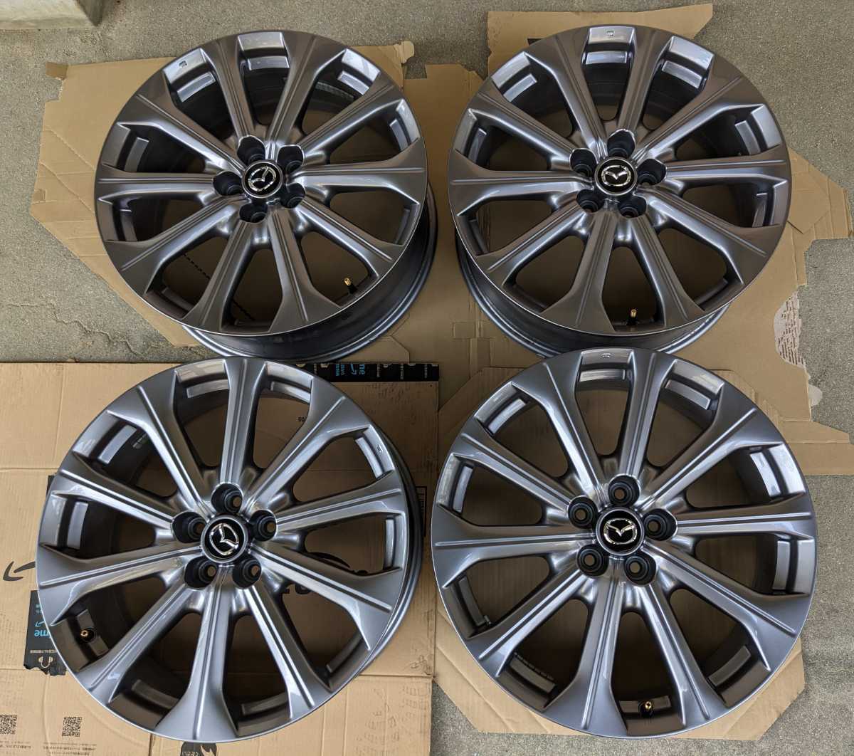 新車外し④】CX-60 XD L Package 純正20インチホイール 新車外し②】CX-