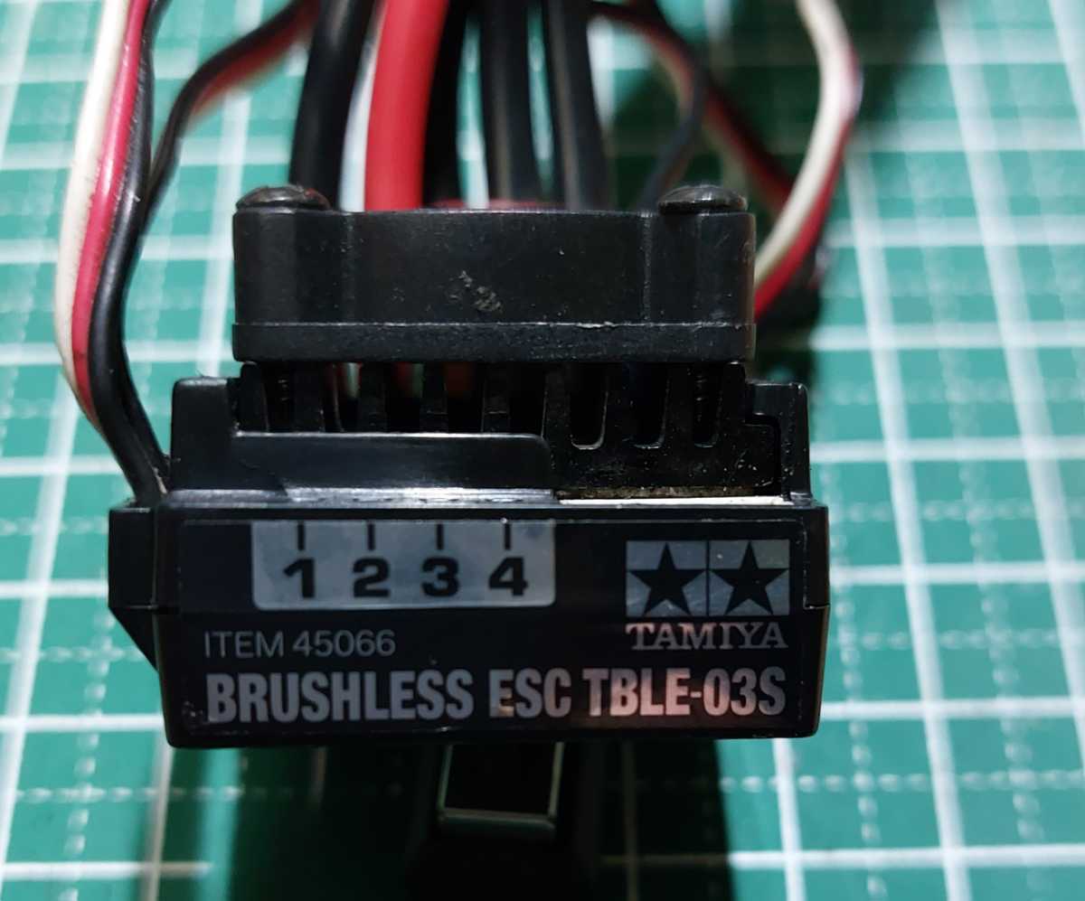 タミヤ TBLE-03S ESC ブラシレス センサー付 - Yahoo!オークション