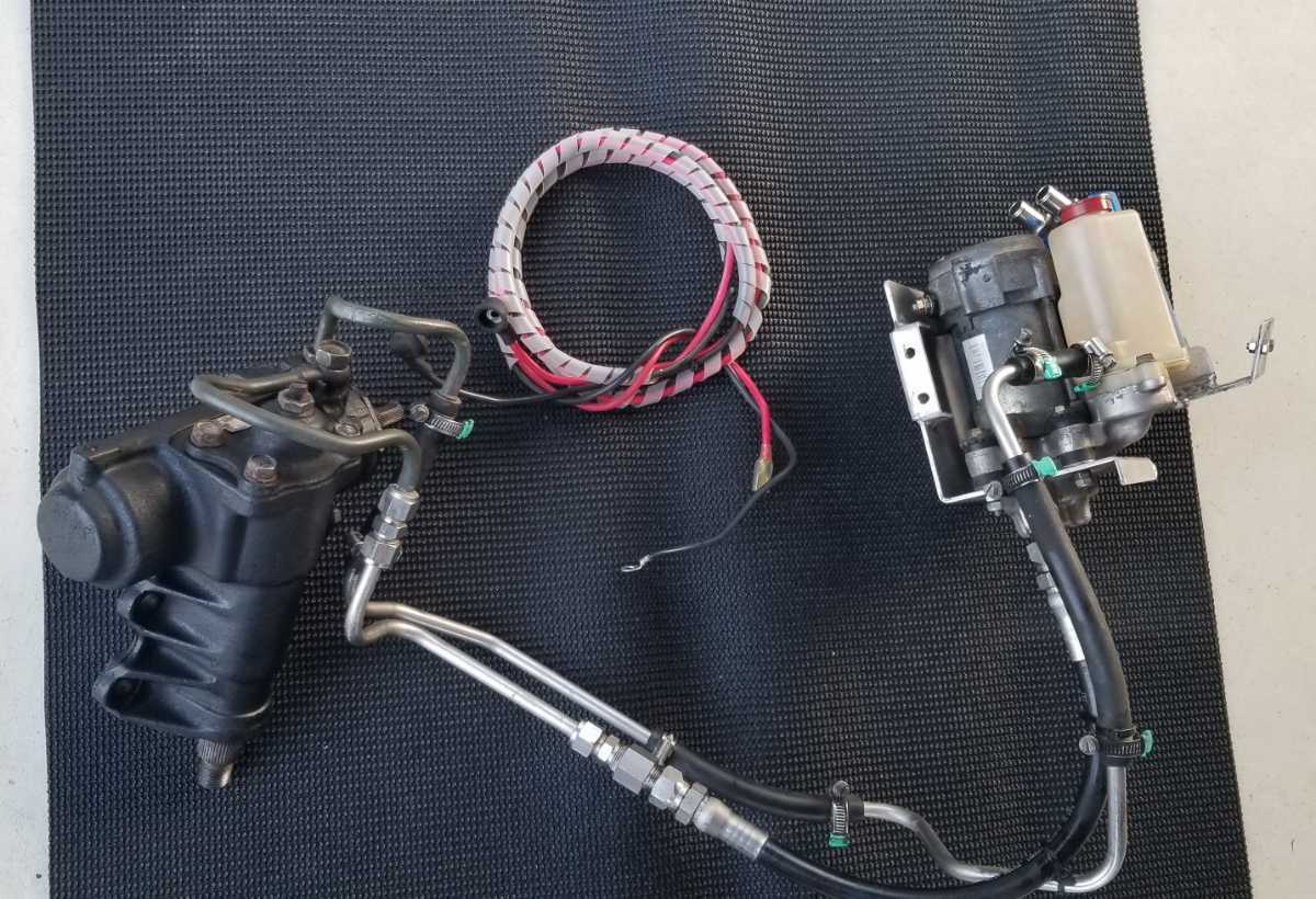 やや傷や汚れあり】ジムニー JA11 電動パワステ 電動パワステ油圧