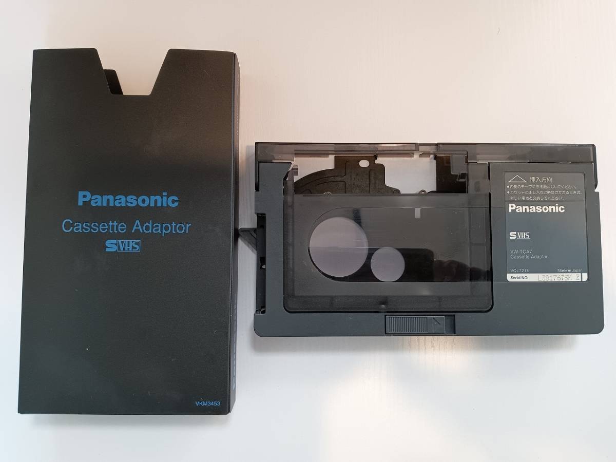 Panasonic パナソニック カセットアダプター VW-TCA7 ・動作確認済み