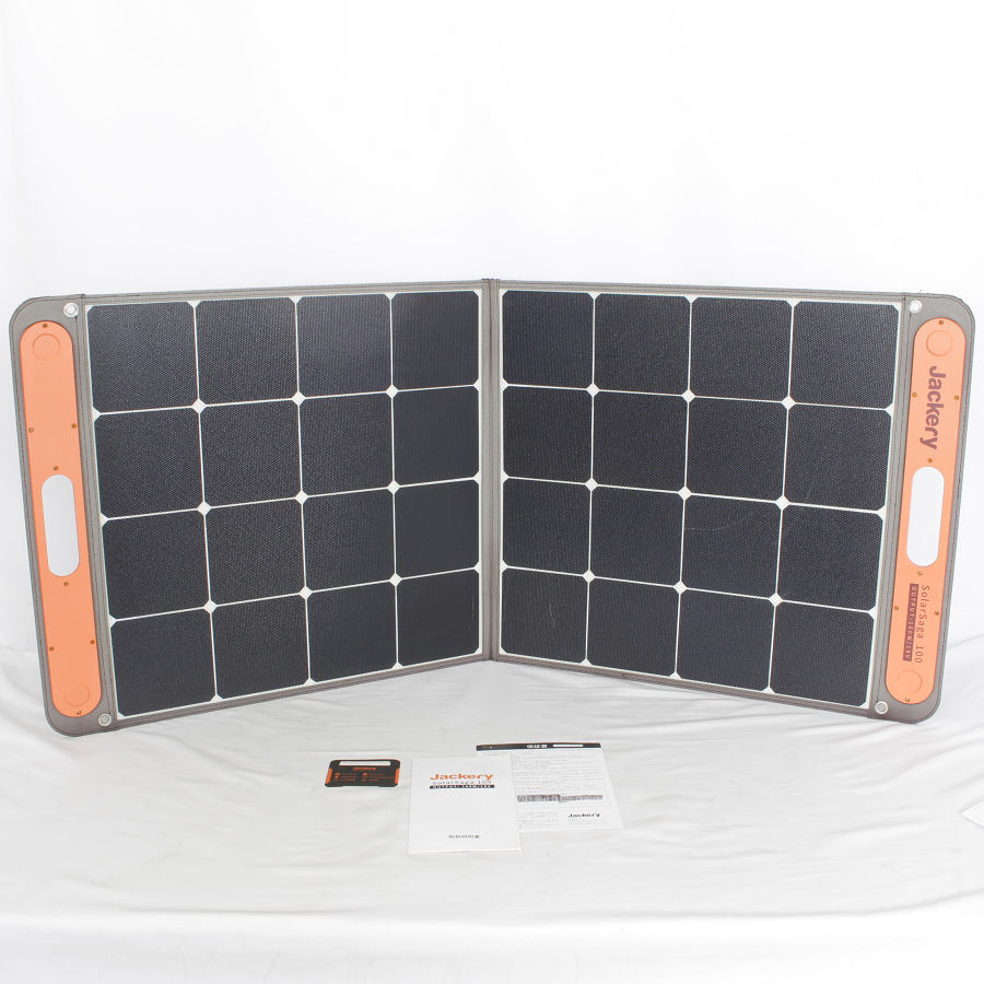 新品未使用【ソーラーパネル】ジャクリ Jackery SolarSaga100 さりげ