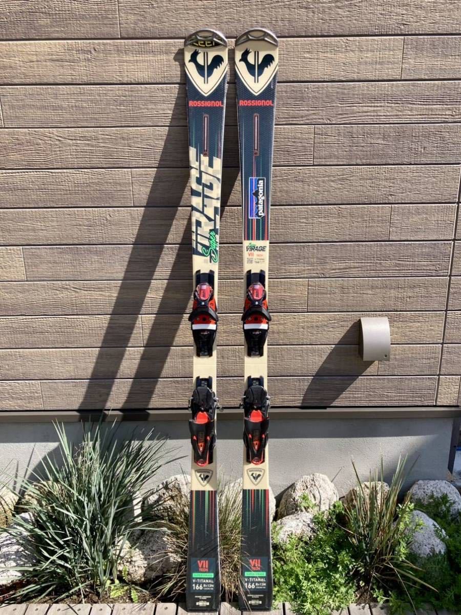 【傷や汚れあり】2022/2023ロシニョール スキー スーパーヴィラージュ SUPER VIRAGE VII TECH 金具セット ...