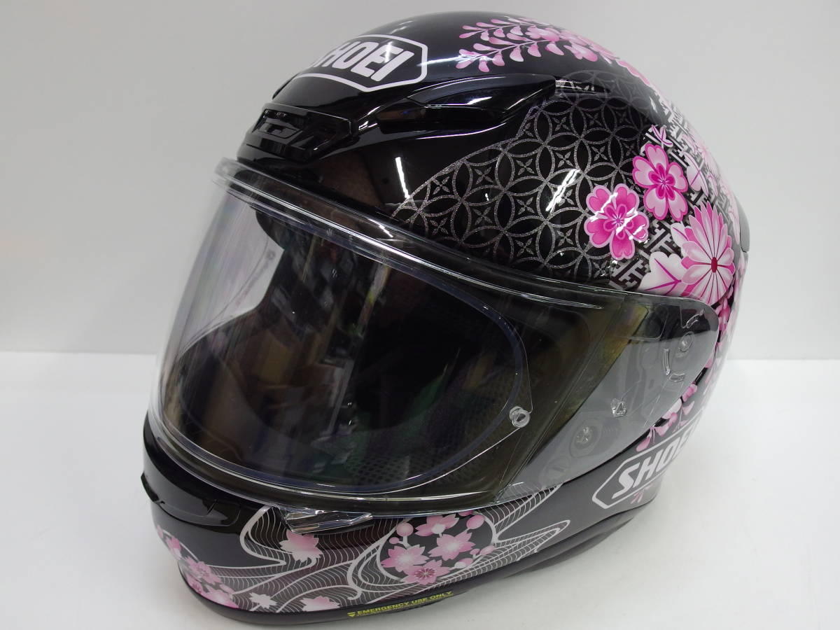 SHARK フルフェイスヘルメット 花柄 SHARK フルフェイスヘルメット 花柄 - メルカリ