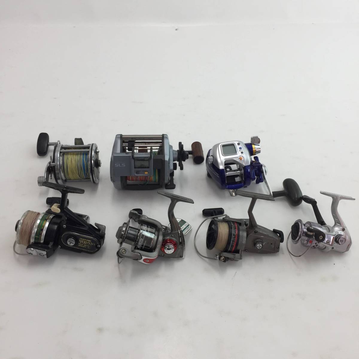 電動リールジャンク品まとめ売り 全体的に状態が悪い】【1円～】釣具