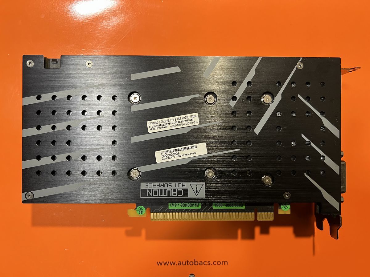 玄人志向 geforce GTX1660 (6GB) DP/HDMI/DVI-D GG-GTX1660-E6GB