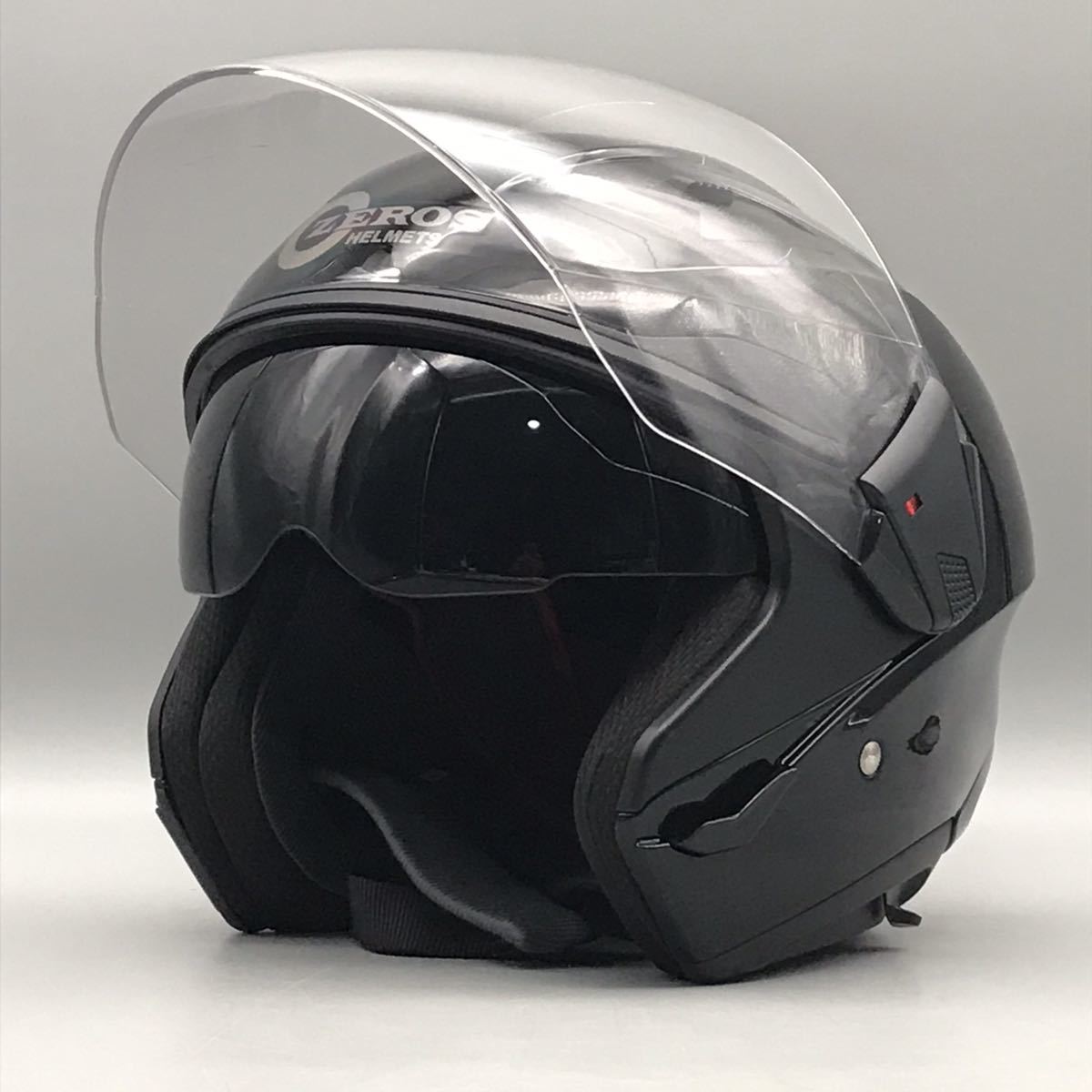 ゼロス ヘルメット XLサイズ サングラス内蔵 ジェット RK-2 ゼロス ヘルメット XLサイズ サングラス内蔵 ジェット RK-2