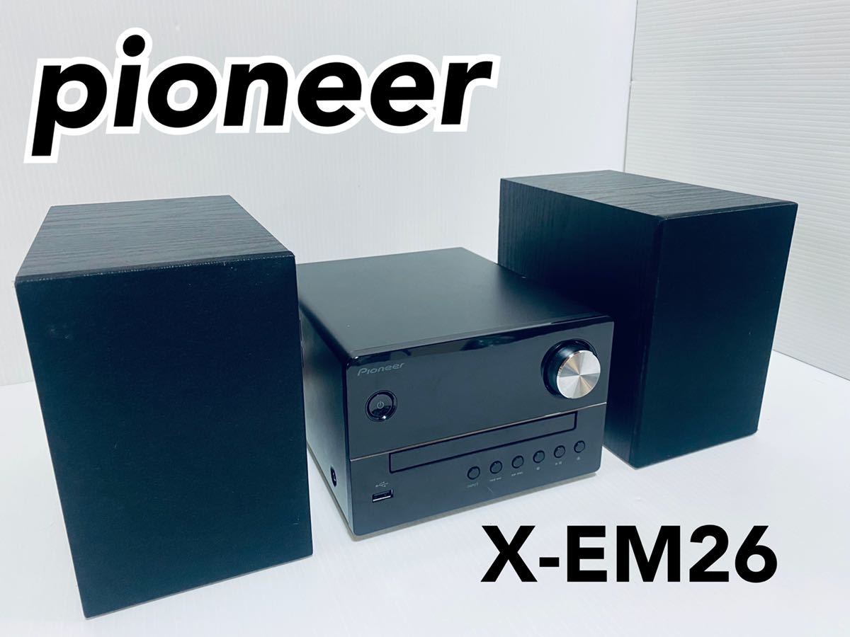 PIONEER パイオニア X-HM81-S Bluetooth対応 CDミニコンポーネント