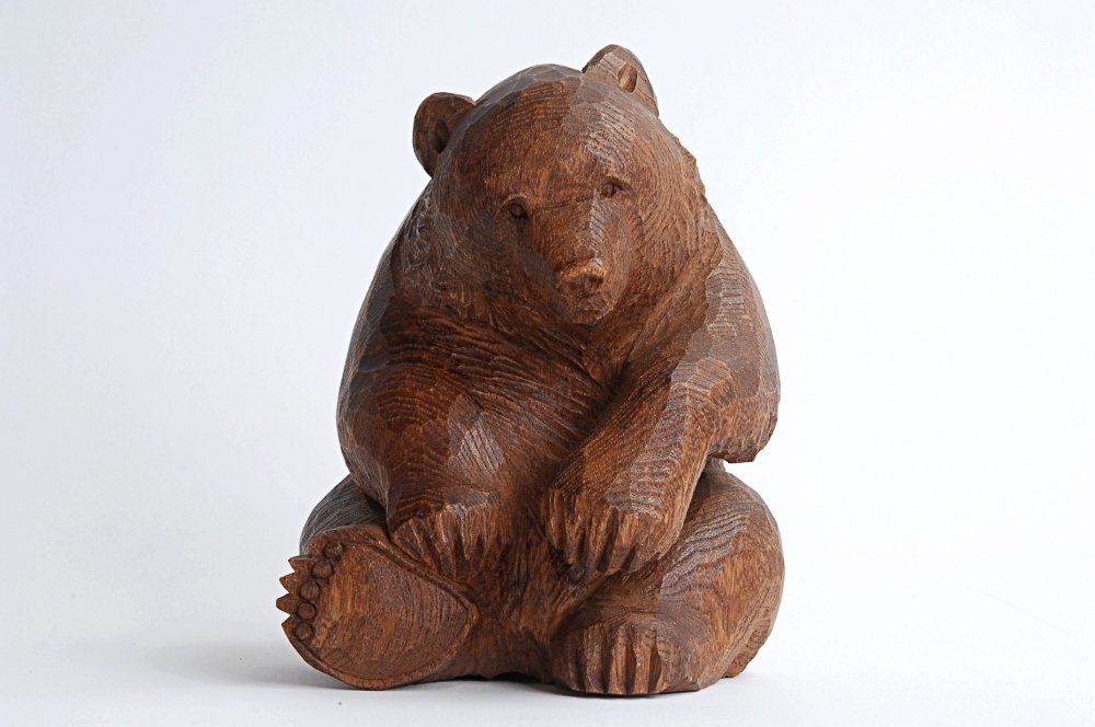 上山作 壁掛け熊マスク特彫り add_5_1584952063.jpg