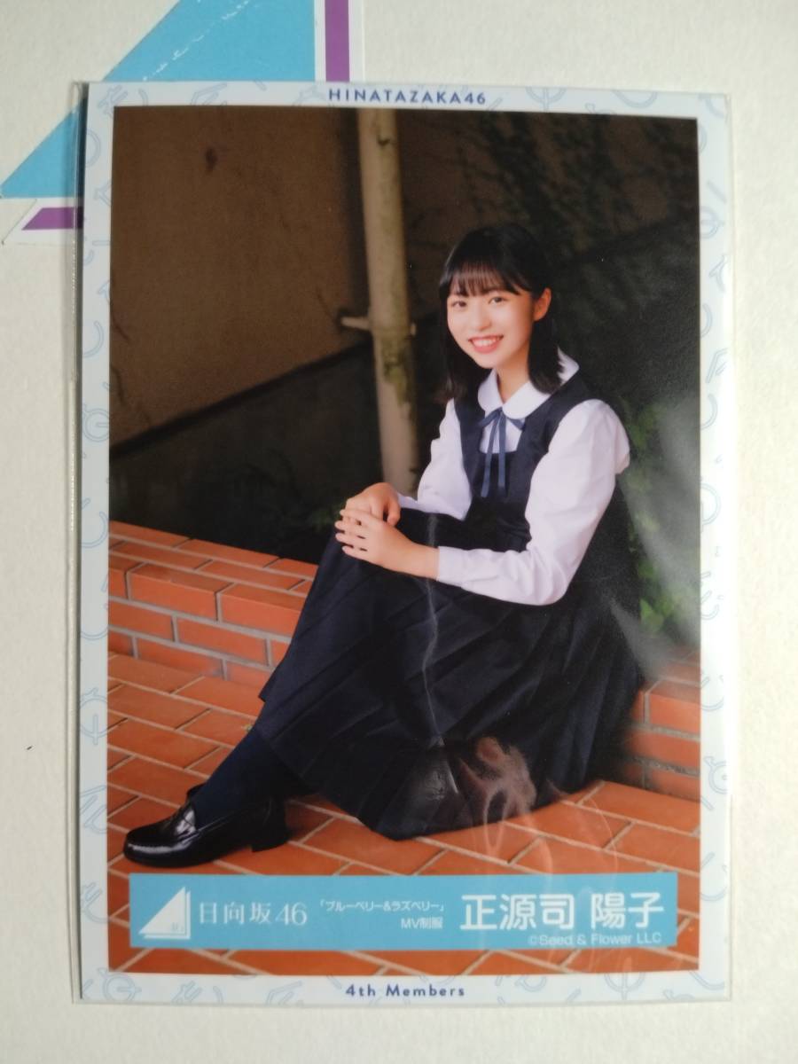 目立った傷や汚れなし】【正源寺陽子】日向坂46 生写真 ブルーベリー