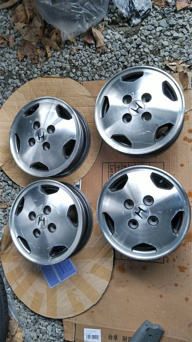 バモス アクティ ホンダ純正アルミホイール （バモス・アルミ