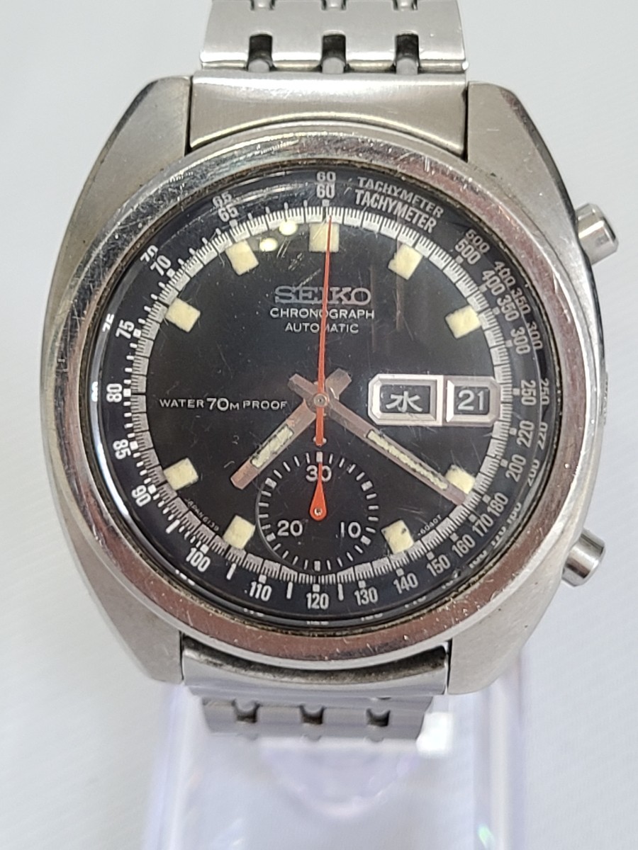 セイコー Bruce Lee Speed-Timer 6139-6011 Vintage Seiko 6139-6011