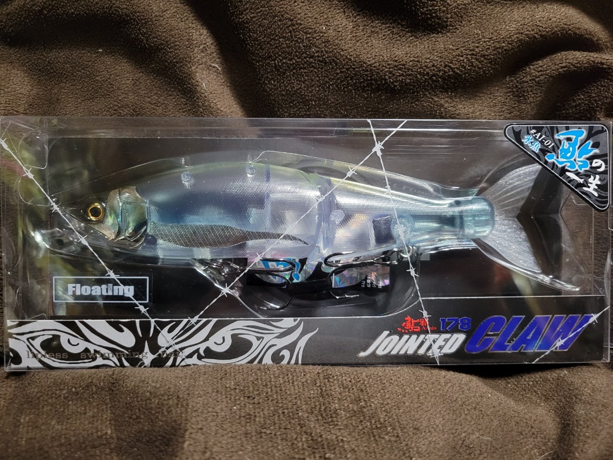 限定品　ジョイクロ178  アユの一生 ジョイクロ178 鮎の一生 氷魚 ガンクラフト ジョイクロ178 (JOINTED