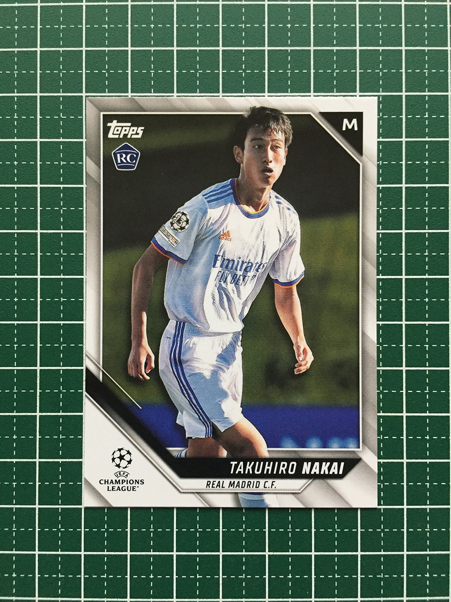 99枚限定 2022-23 TOPPS 中井卓大 直筆サイン カード AUTO