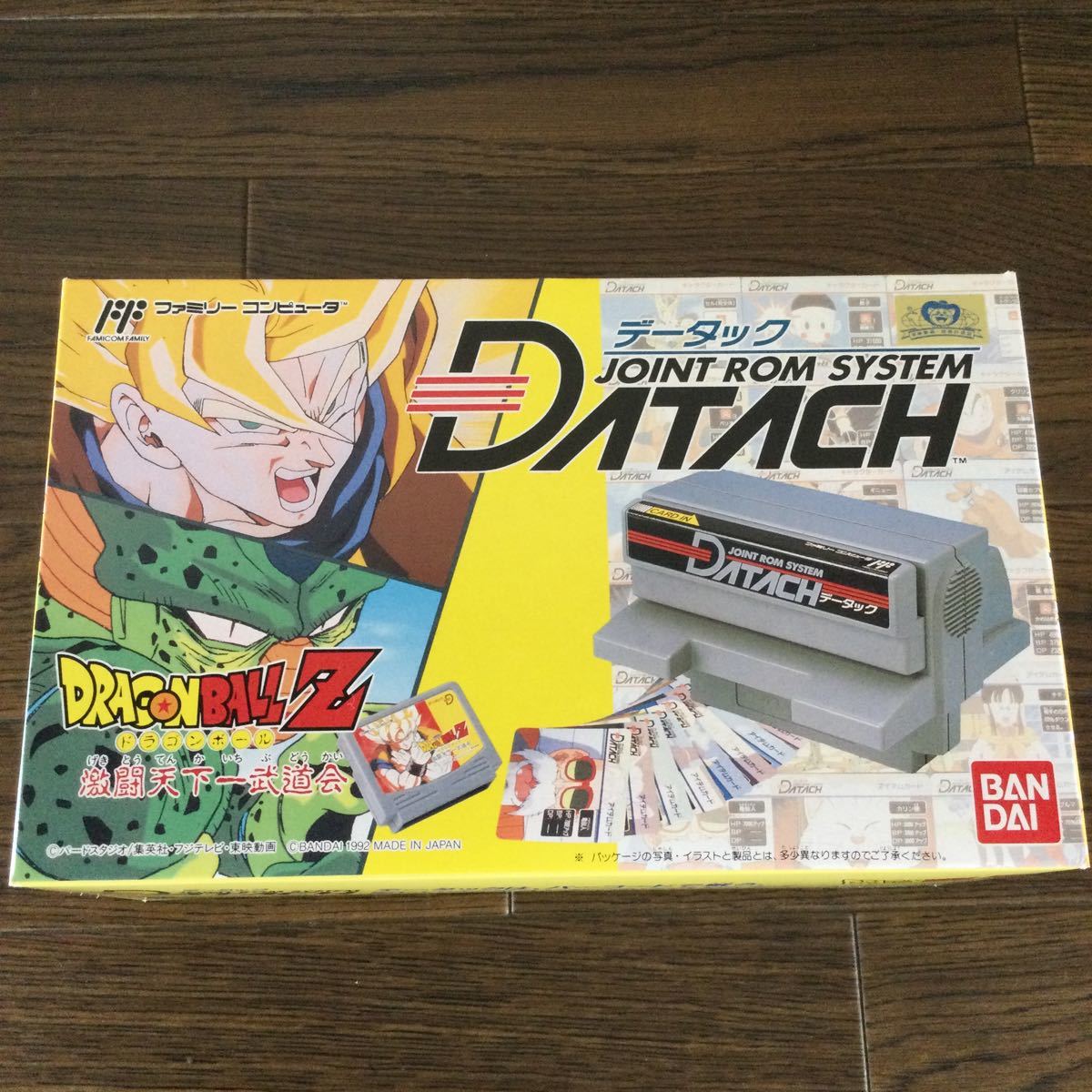 【未使用】ドラゴンボールZ データック　ファミコン　希少 Yahoo!オークション -「ファミコン データック」(タイトル