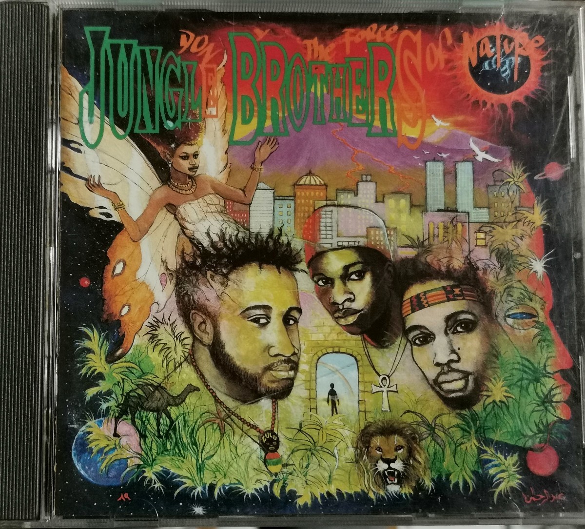 【傷や汚れあり】【JUNGLE BROTHERS/DONE BY THE FORCES OF NATURE】 輸入盤CD/検索用atcq a