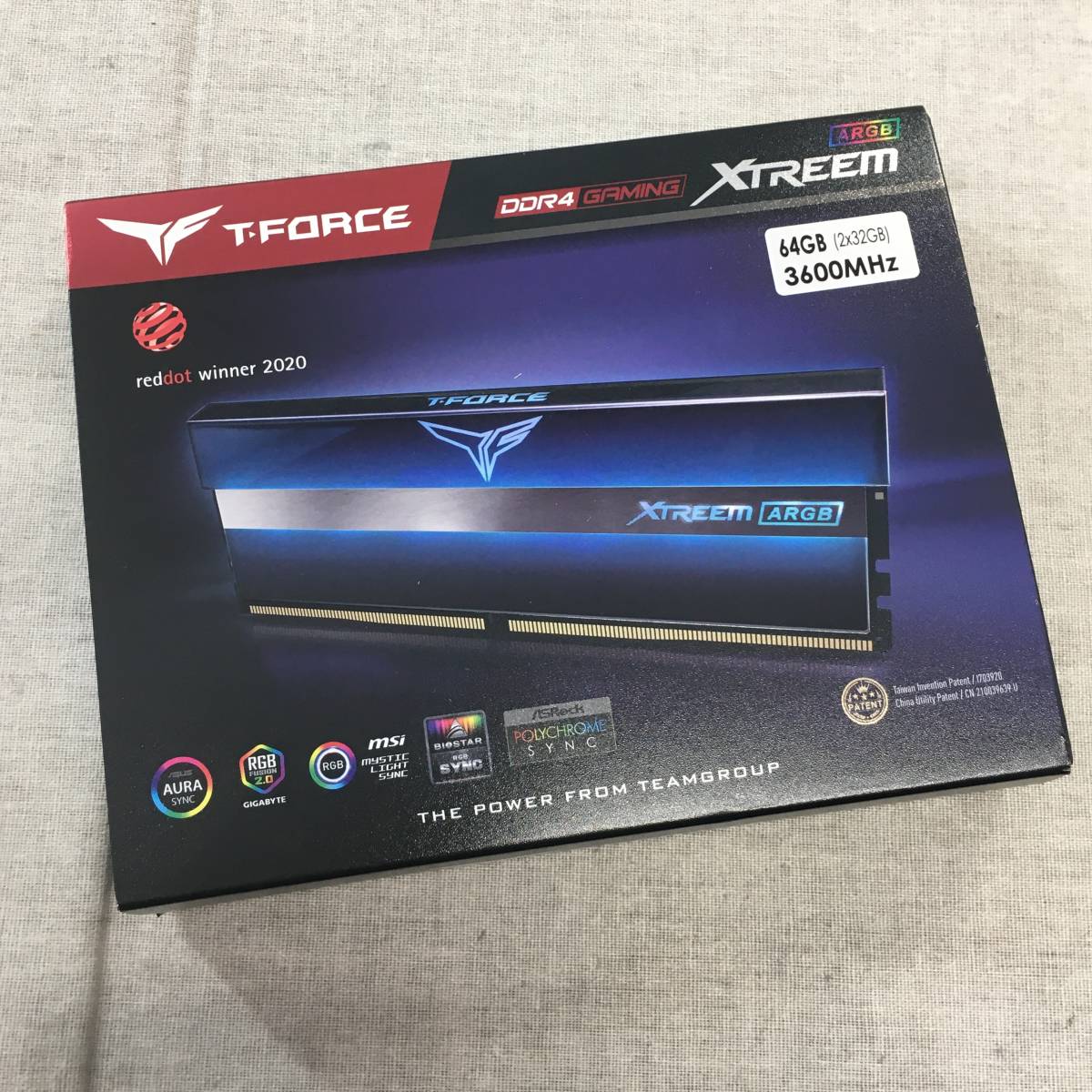 G.SKILL Trident Z Neo 64Go DDR4 3600MHz CL18 - Kit 2x32Go RGB, AMD Ryzen/Intel Compatible - RAM Gaming