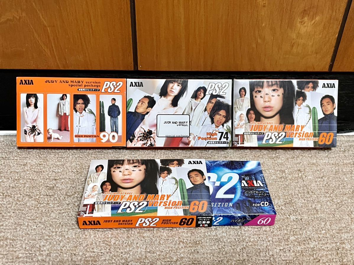 未使用】新品未使用 AXIA PS-2 カセットテープ ハイポジション 4本