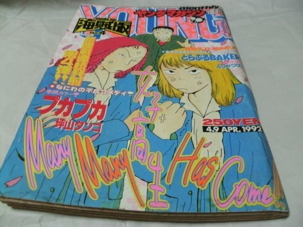 ヤングマガジン増刊　海賊版　1991年8/9増刊　ビーバップ海賊版表紙　破れあり Yahoo!オークション - 「ヤングマガジン海賊版」の落札相場・落札価格