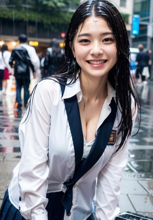 高画質　女子高生 