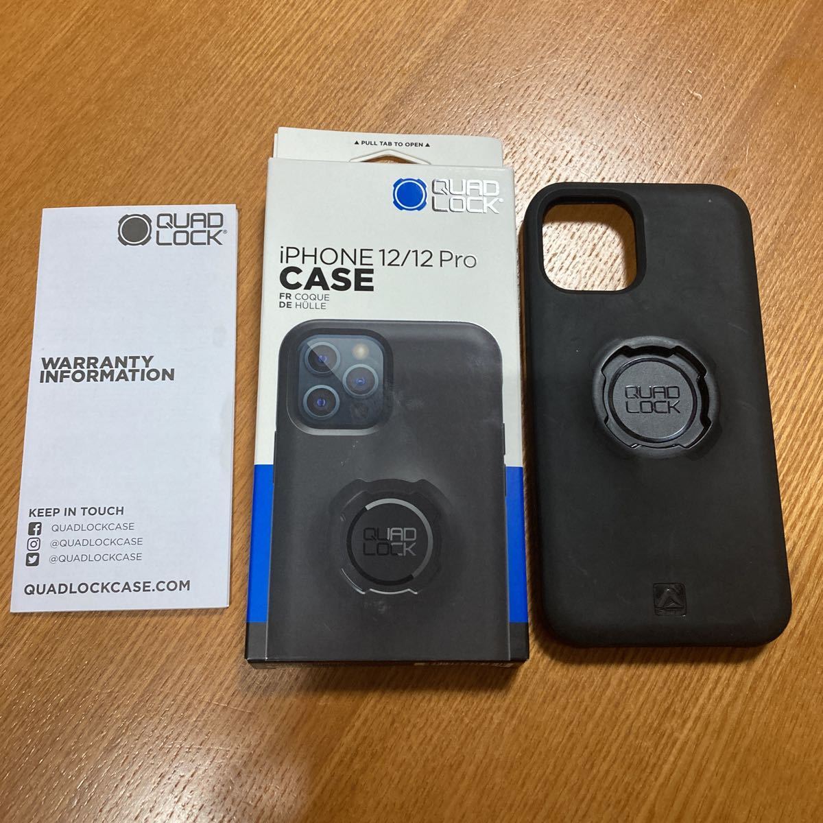 【未使用に近い】QuadLock クアッドロック IPHONE 12/12 PRO用ケースの落札情報詳細 ヤフオク落札価格検索 オークフリー