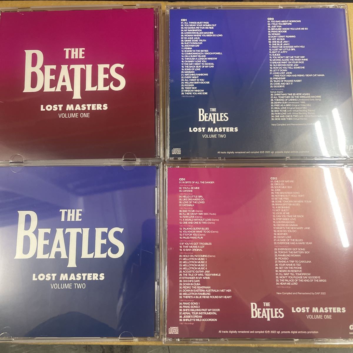 未使用】The Beatles Lost Masters ビートルズ ロストマスターズ 未 