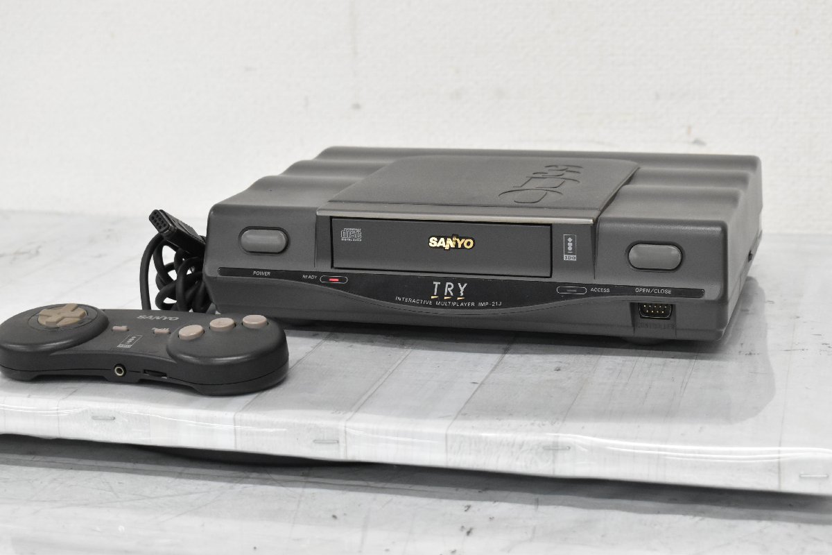 【ジャンク】SANYO TRY IMP-21J 本体とコントローラ SANYO サンヨー IMP-21J 3DO TRY インタラクティブ マルチプレーヤー