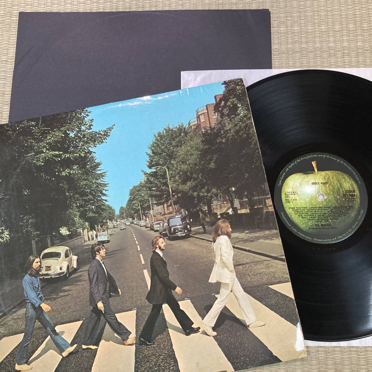 6/27迄掲載&最終値下げ！ビートルズ&ポール UK盤EP5枚まとめ ビートルズbeatles/UK盤 1st left appleジャケ