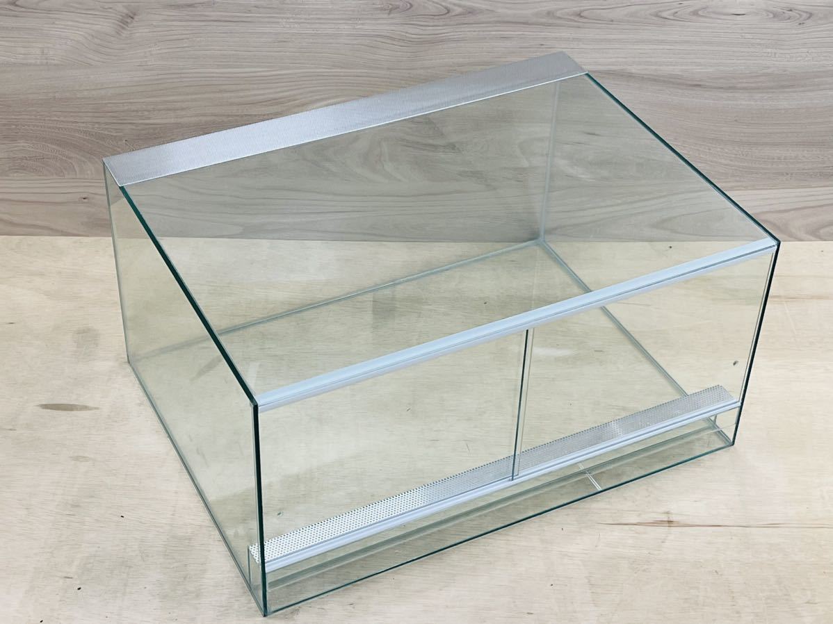 一点限定 パルダリウム水槽600×445x300㎜クリプト・ブゼファランド等に