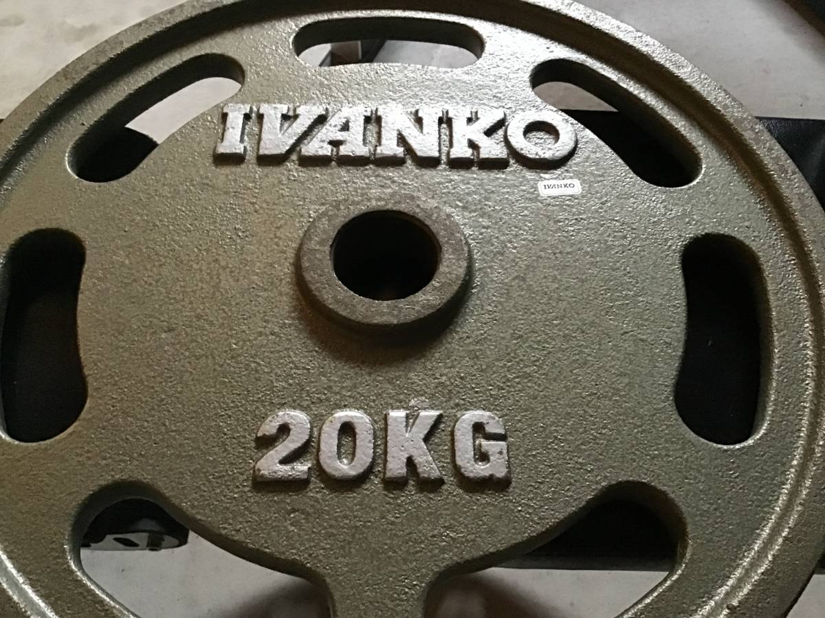 IWANKO 20kg ダンベルプレート IWANKO 20kg ダンベルプレート