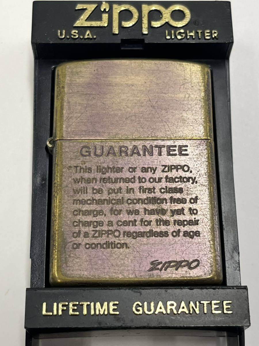 【やや傷や汚れあり】④ZIPPO ジッポー レタリングデザイン ビンテージ ゴールドの落札情報詳細 ヤフオク落札価格検索 オークフリー