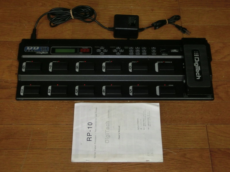 【やや傷や汚れあり】Digitech RP10★GUITAR PREAMP / SIGNAL PROCESSOR★デジテック マルチの落札