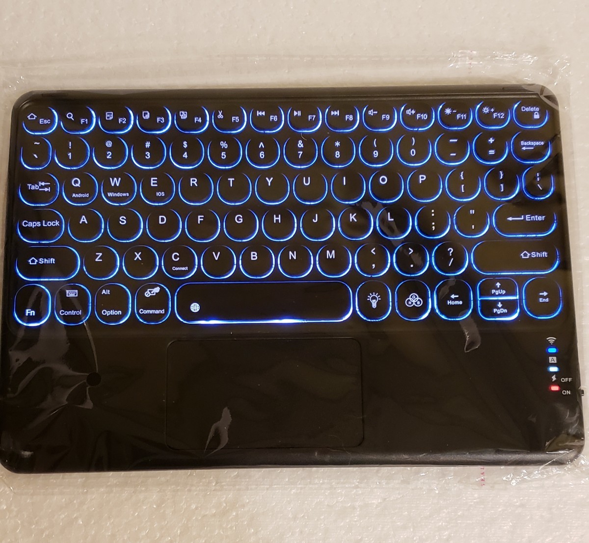 【未使用に近い】Bluetooth ワイヤレスキーボード バックライト付き typeC充電の落札情報詳細 ヤフオク落札価格検索 オークフリー