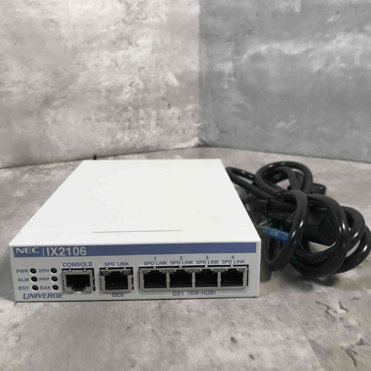 NEC UNIVERGE IX2106 VPN対応 高速アクセスルーター 家電 N9522032