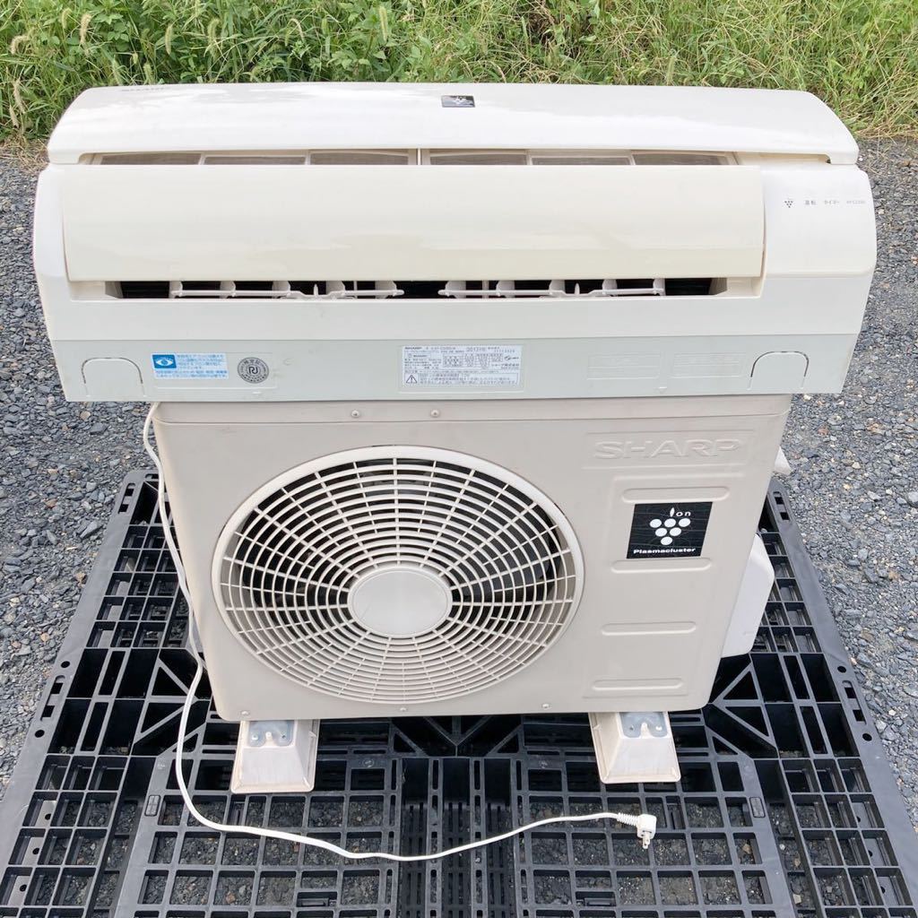 エアコン SHARP 2013年製 14畳 プラズマクラスター AY-C40DX-W