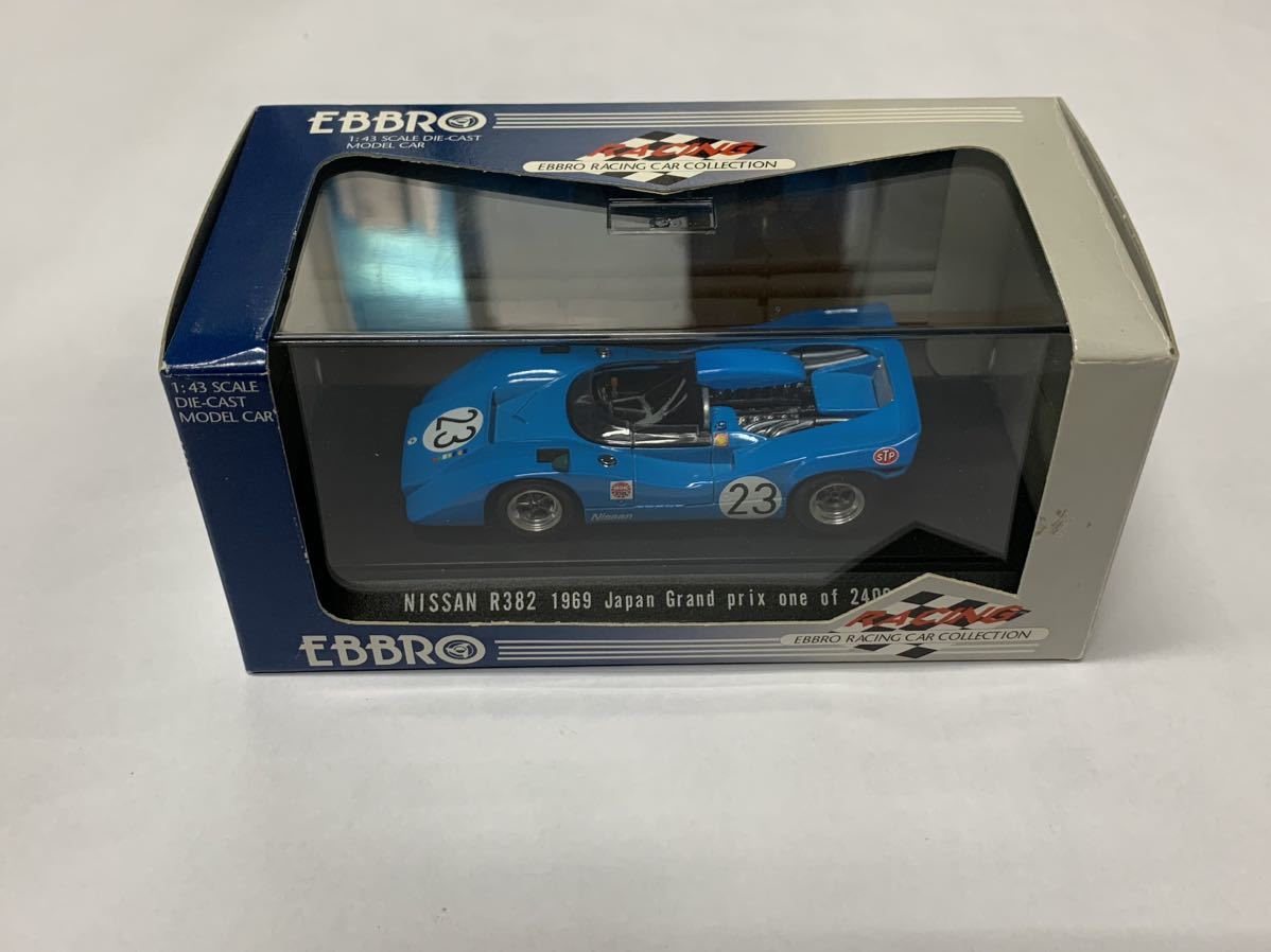 Ebbro 1/43 Nissan R382 1969 Japan Grand Prix - Maquette Voiture Occasion