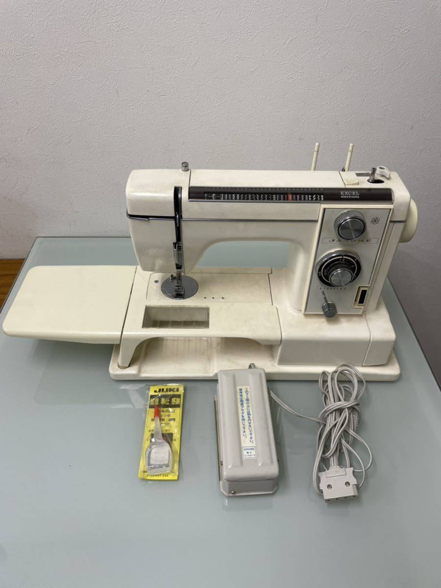△ JANOME ジャノメ ミシン EXCEL electronic MODEL 815 昭和レトロ