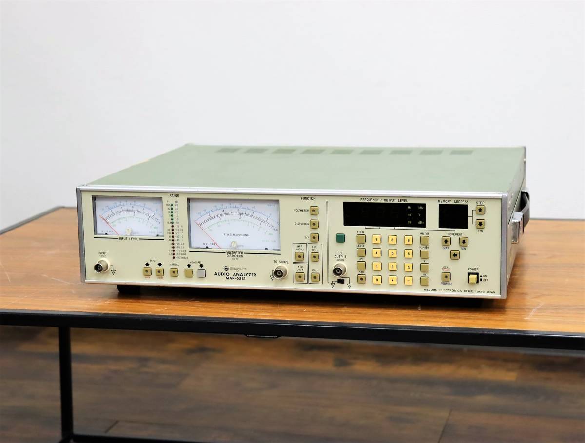 日本オーディオ オーディオ測定器 UA-1H【現状渡し品】