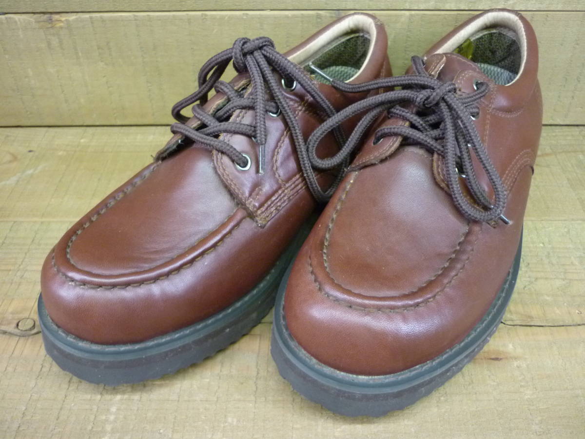 MOON STAR 栗色 紐付き 25.0 deadstock No.4 60s MOON STAR 栗色紐付き