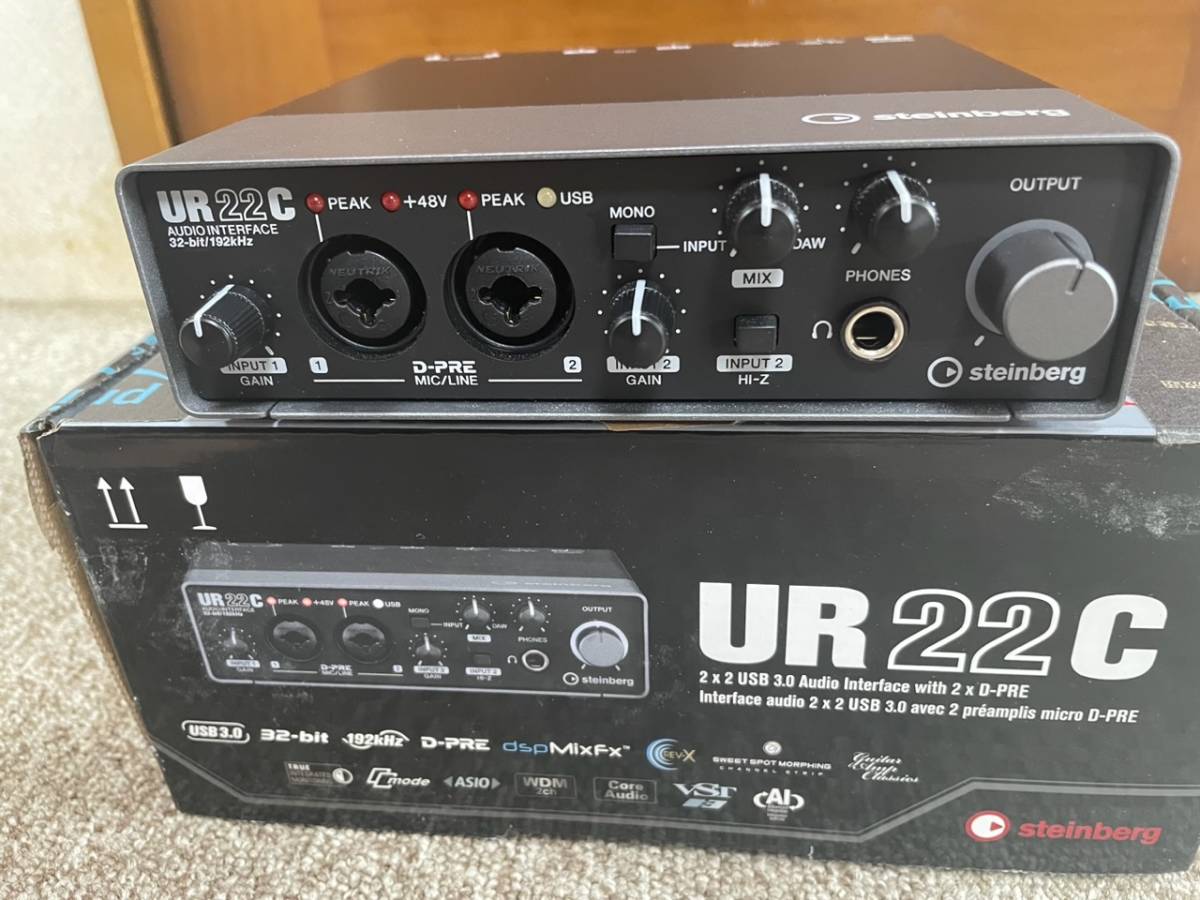 Steinberg UR22C 新品未使用 オーディオインターフェイス 