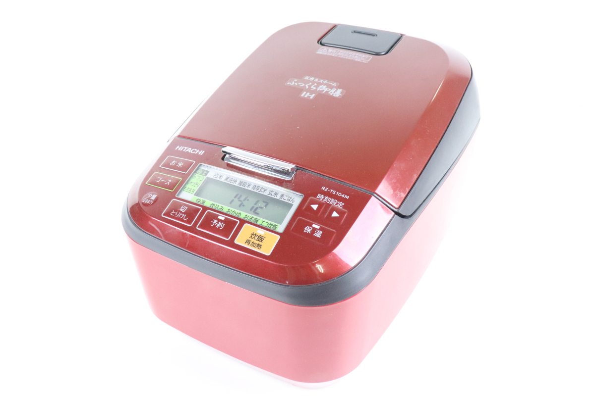 日立 炊飯器 レッド IH炊飯器 5.5合 RZ-TS104M 2021年製 日立 炊飯器 レッド IH炊飯器 5.5合 RZ-TS104M 2021年製（日立の