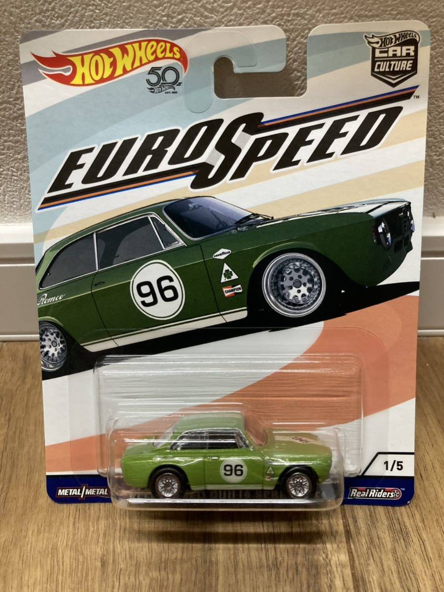 【未使用に近い】Hot Wheels ホットウィール CAR culture カーカルチャー アルファロメオ ジュリア スプリント GTA