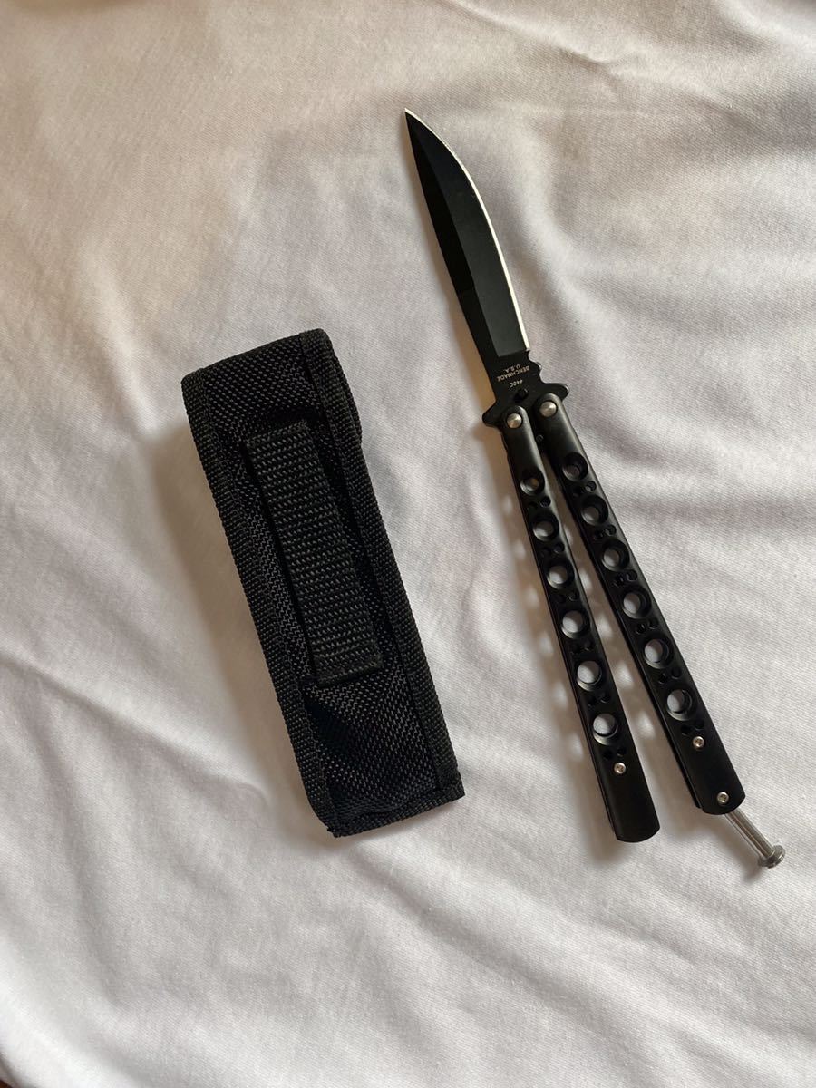 【未使用】【未使用】ベンチメイド製 バタフライナイフ Benchmade Butterfly Knife バリソン Balisongの落札情報