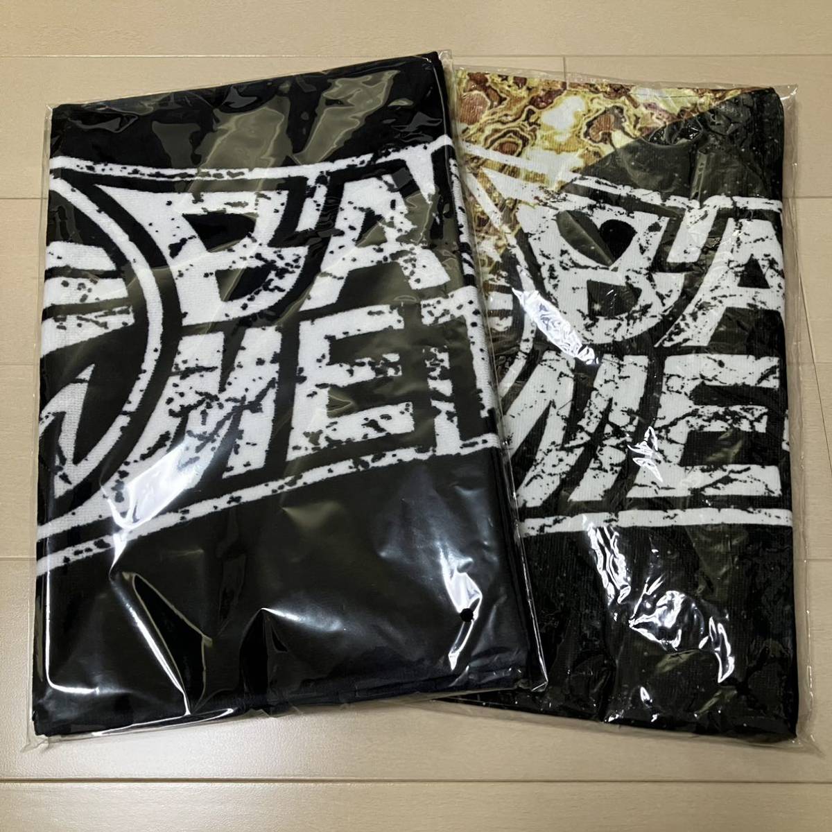 ベビーメタル フェイスタオル BABYMETAL クラッシュロゴ フェイスタオル 【未使用】ベビー