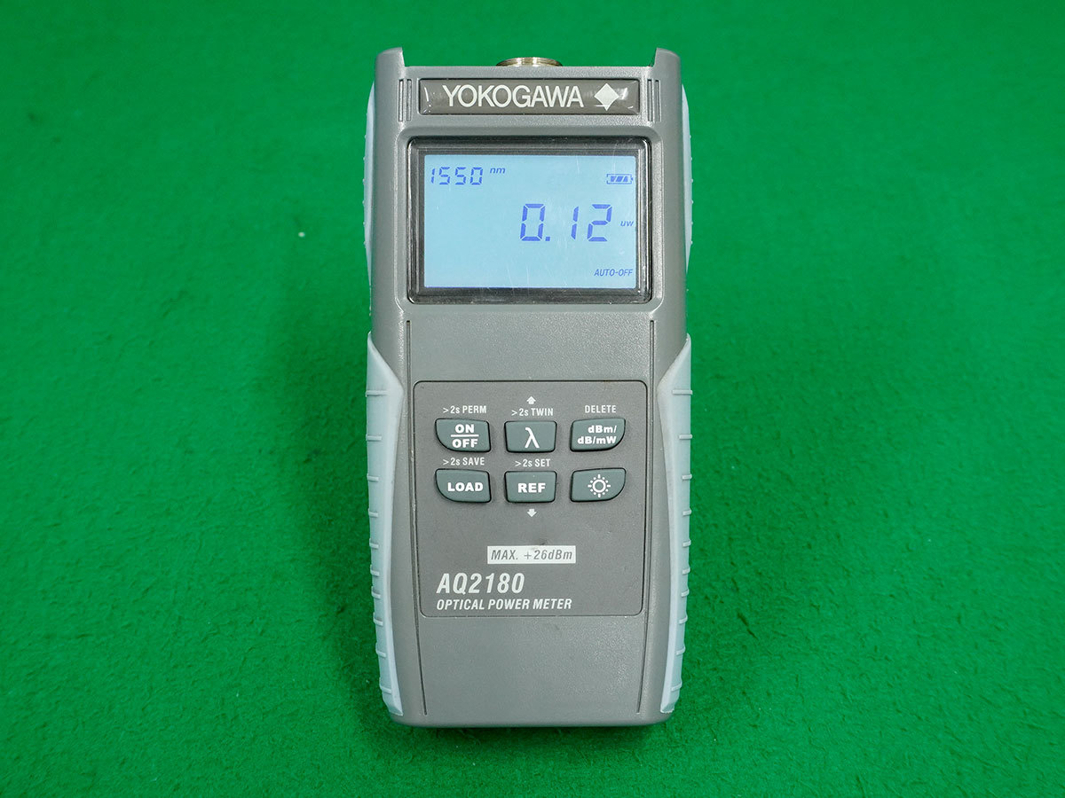 【やや傷や汚れあり】横河電機 光パワーメータ AQ2180H OPTICAL POWER METER YOKOGAWAの落札情報詳細