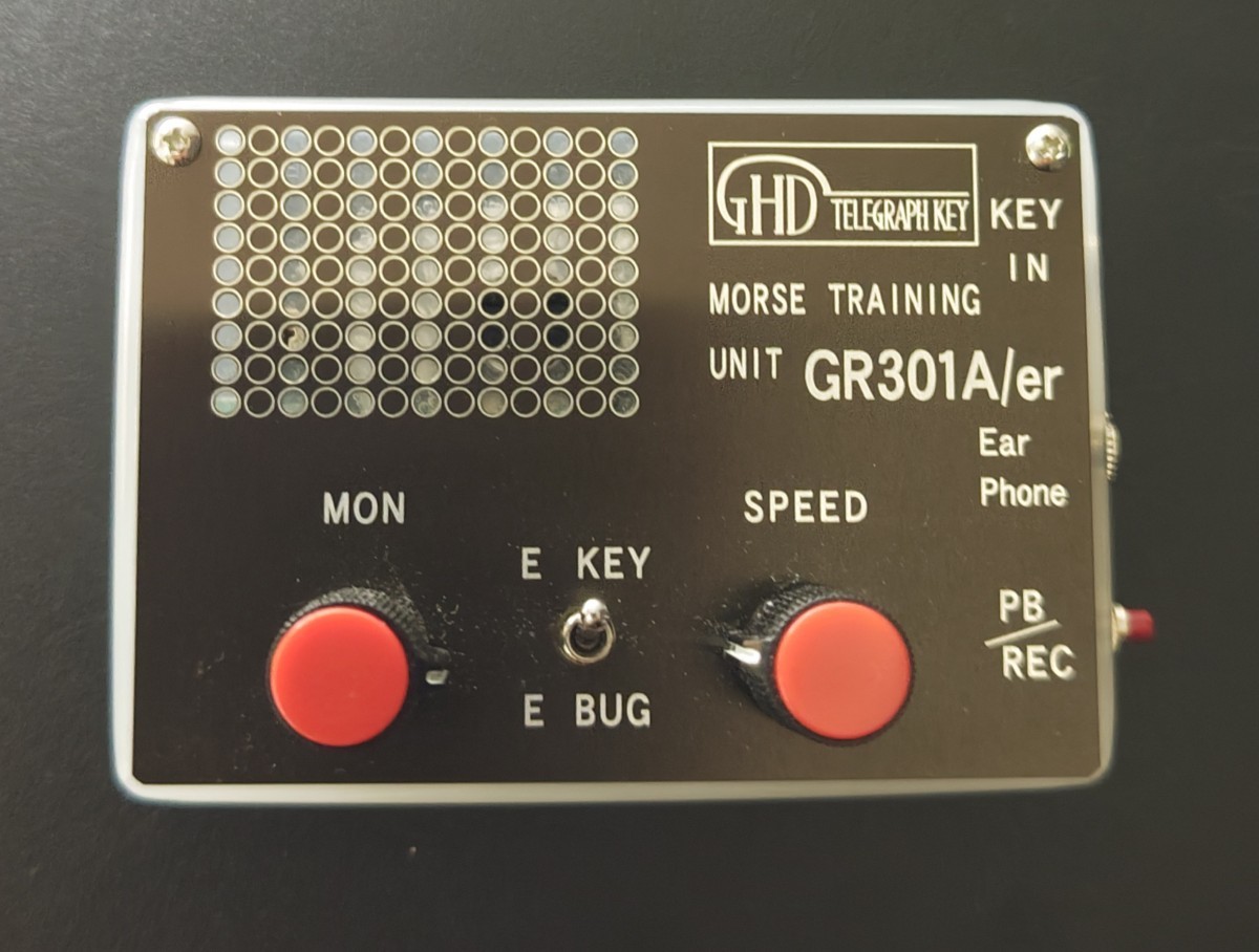 GR301A モールス練習機 GR301A GHD GR301A／er CW練習送信機