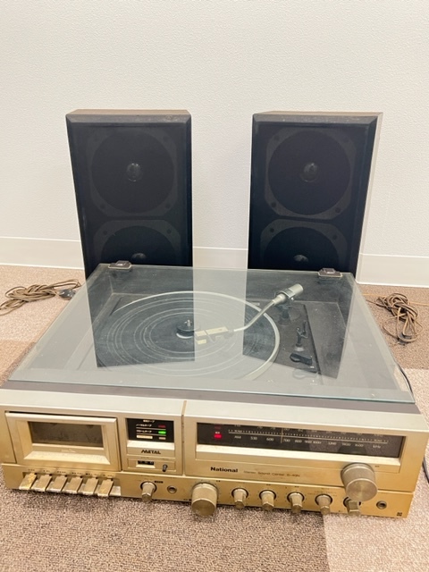 全体的に状態が悪い】NS31206□National Stereo Sound Center S-40N