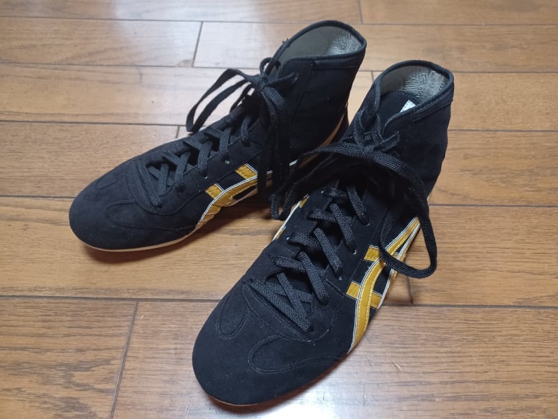 ASICS レスリングシューズ 黒/金 【公式通販】