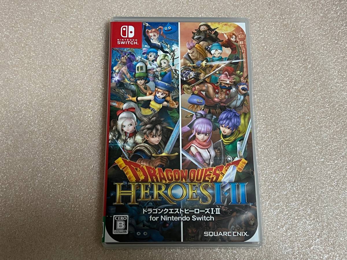 【新品❤️未使用】任天堂スイッチドラゴンクエストヒーローズ1・2メンズ無双ドラクエ Nintendo Switch ドラゴンクエストヒーローズI・II 新品
